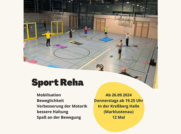 Reha Sport mit Jörg