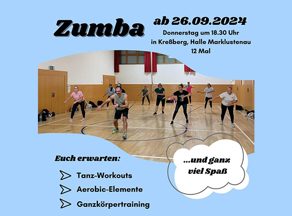 Zumba Training mit Jörg